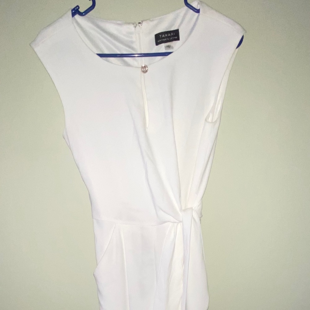 White pantsuit
